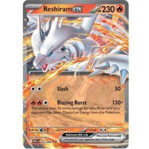 Reshiram ex - White Flare - Double Rare - Near Mint